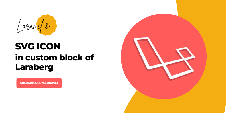 svg icon with custom block in laraberg
