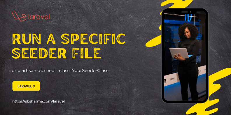 How to run a specific db seeder in laravel