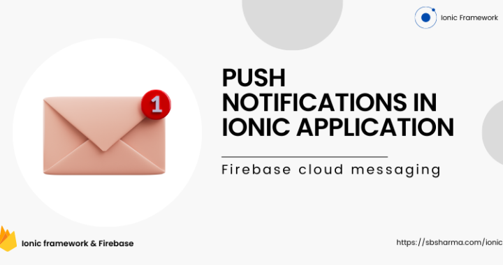 FCM push notifications with ionic